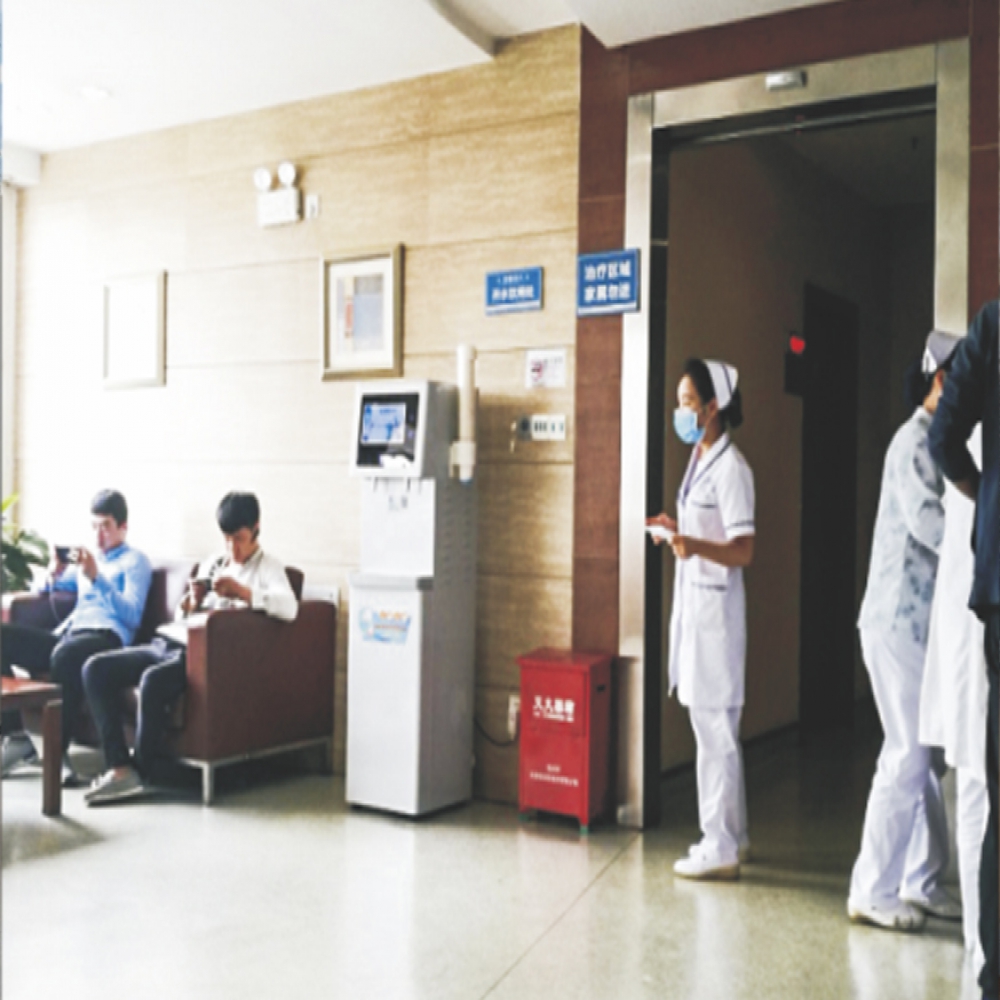 公司茶水間直飲水、共享水機案例展示